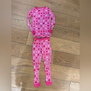Little Sleepies Pink Heart & XOXO Two-Piece Pajama Set